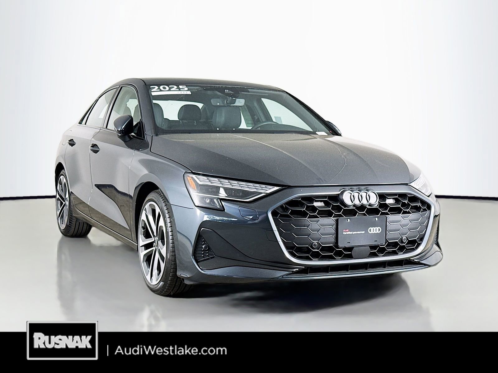 Certified 2025 Audi A3 2.0T Premium w/ Black Optic Package