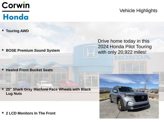 Used 2024 Honda Pilot Touring image 6