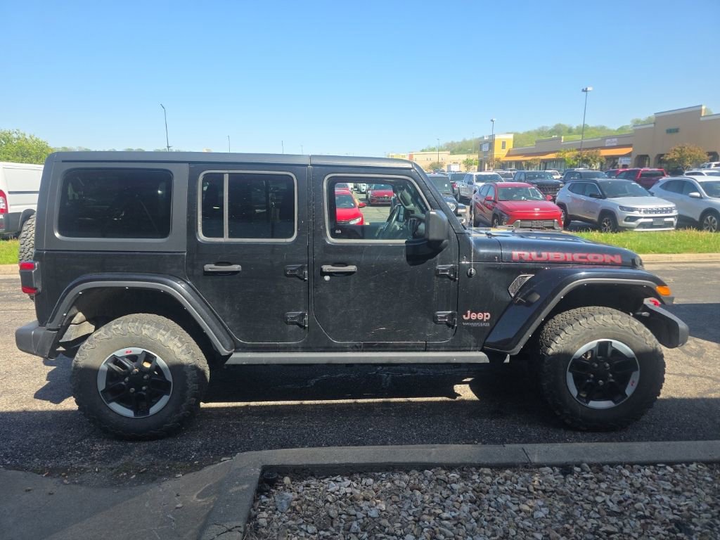 Used 2021 Jeep Wrangler Unlimited Rubicon w/ Uconnect 4C Nav & Sound Group AWD/4WD image 4