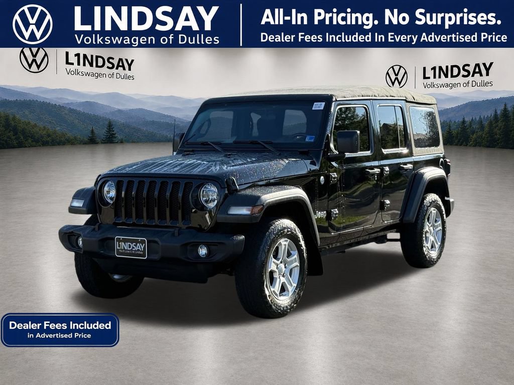 Used 2018 Jeep Wrangler Unlimited Sport S AWD/4WD image 4