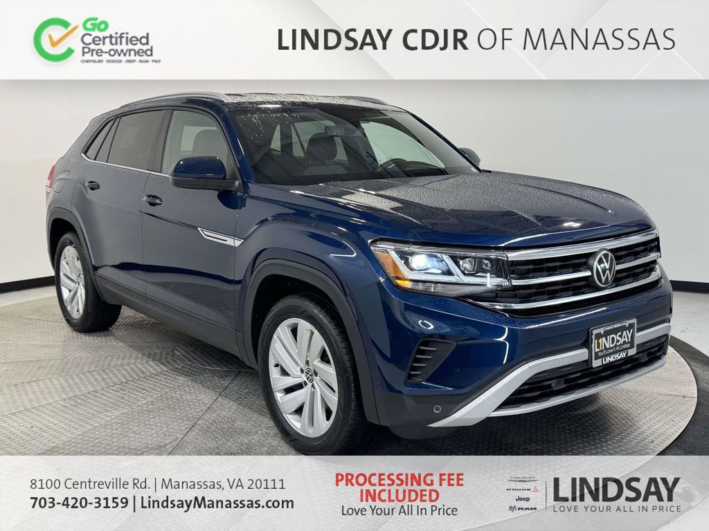 Used 2022 Volkswagen Atlas Cross Sport SE AWD/4WD video 1