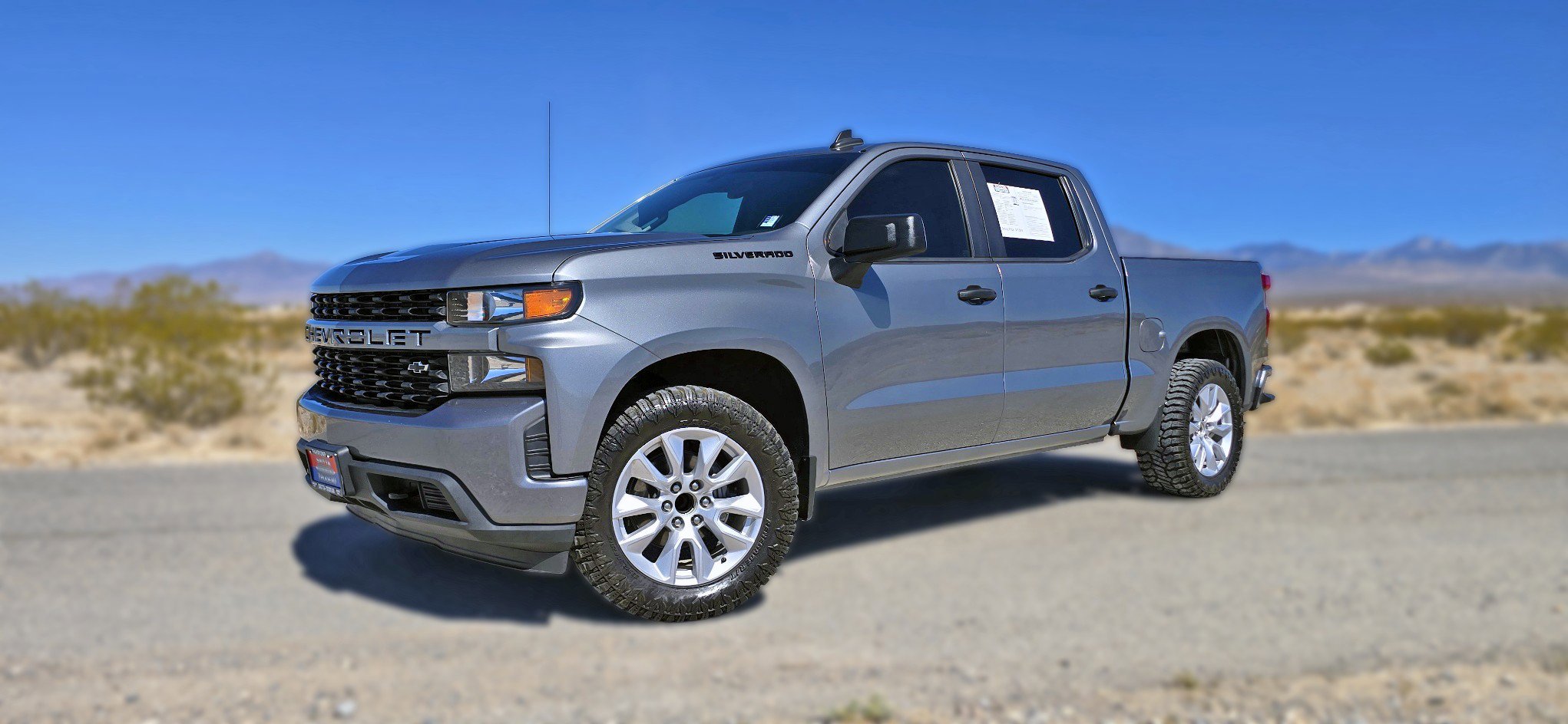 Used 2021 Chevrolet Silverado 1500 Custom w/ LPO, Dark Essentials Package