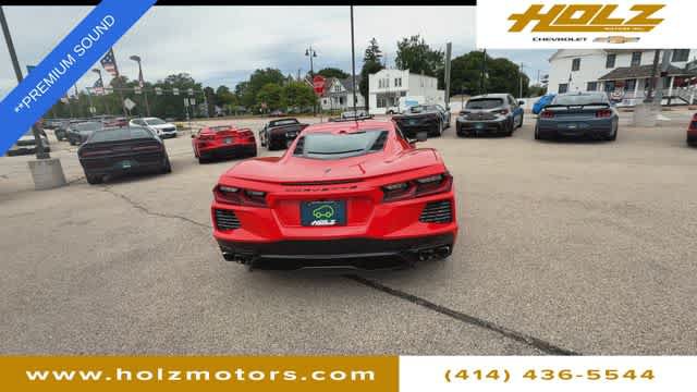 Certified 2022 Chevrolet Corvette Stingray Preferred Cpe w/ Engine Appearance Package RWD image 9