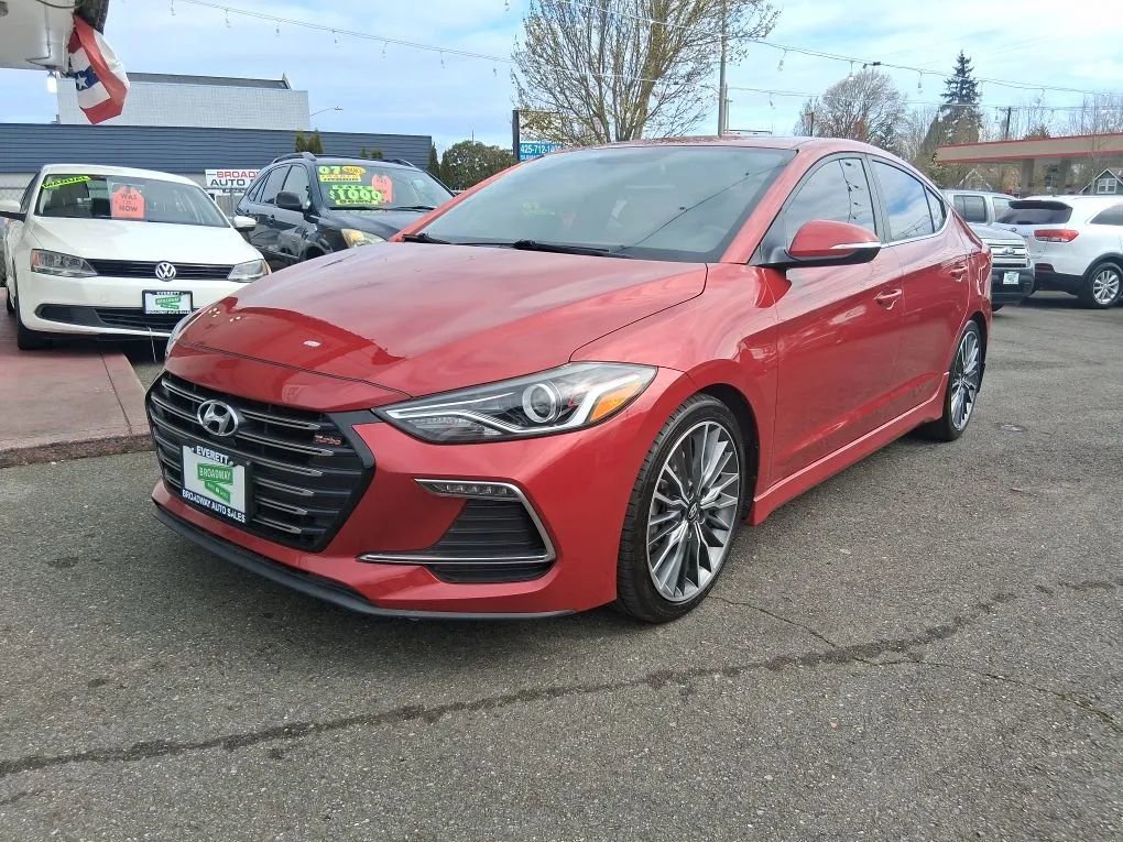 Used 2018 Hyundai Elantra Sport w/ Sport Premium Package 03 image 1