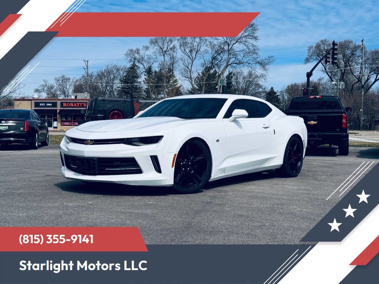 Used 2017 Chevrolet Camaro LT w/ RS Package RWD image 1