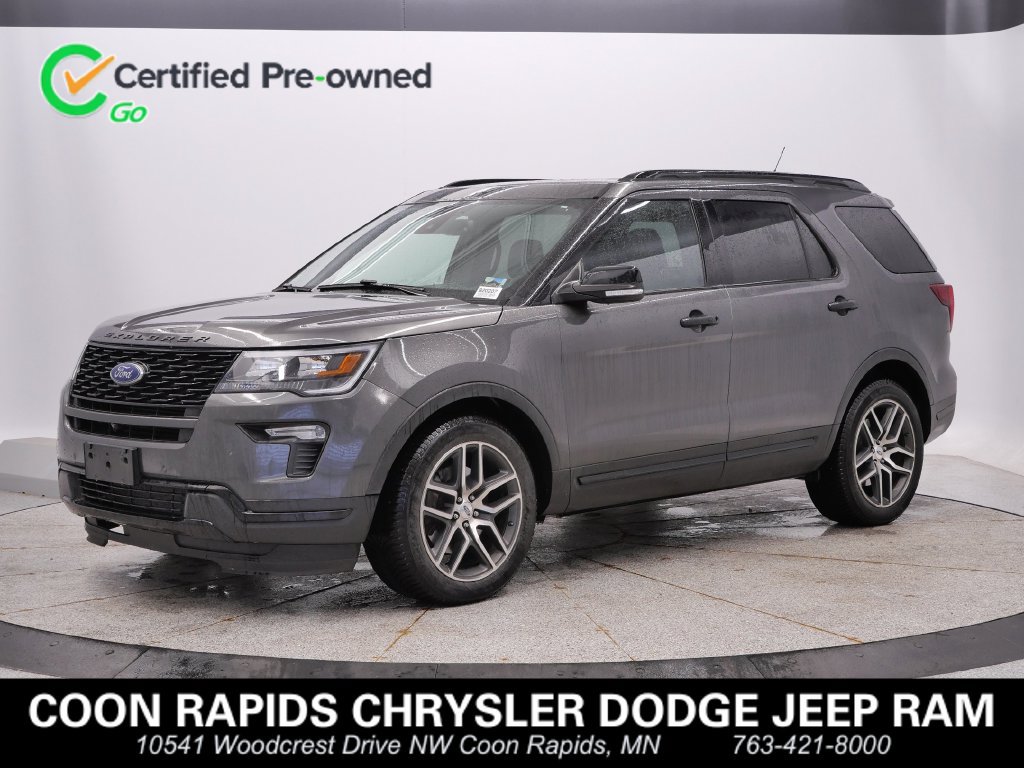 Used 2018 Ford Explorer Sport w/ Equipment Group 401A AWD/4WD 360° Tour