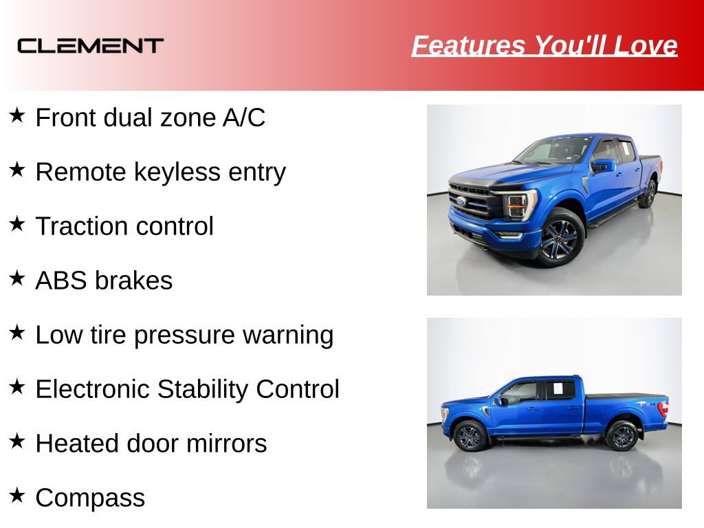 Used 2021 Ford F150 Lariat w/ Equipment Group 502A High AWD/4WD image 10