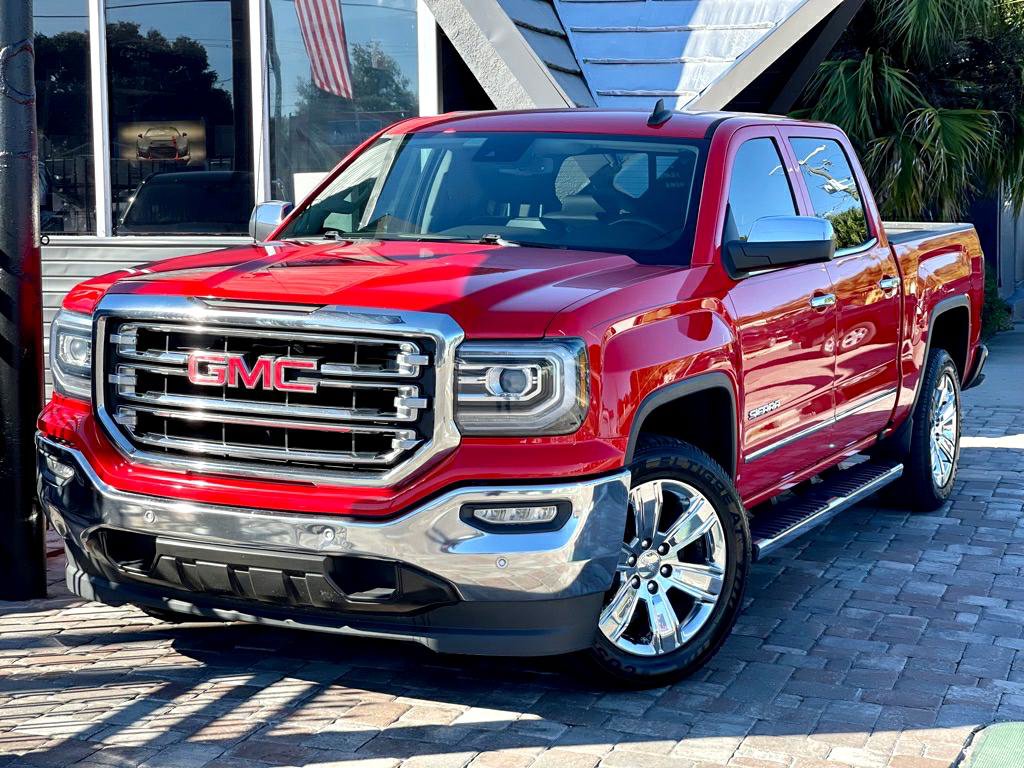 Used 2018 GMC Sierra 1500 SLT w/ Enhanced Driver Alert Package RWD image 1