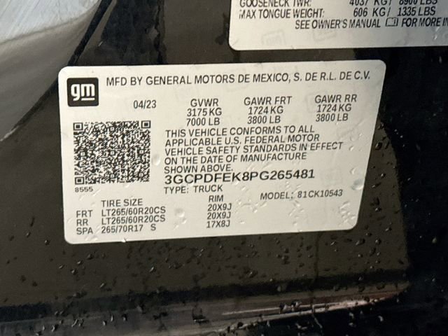 Used 2023 Chevrolet Silverado 1500 LT Trail Boss w/ LPO, Dark Essentials Package AWD/4WD image 31