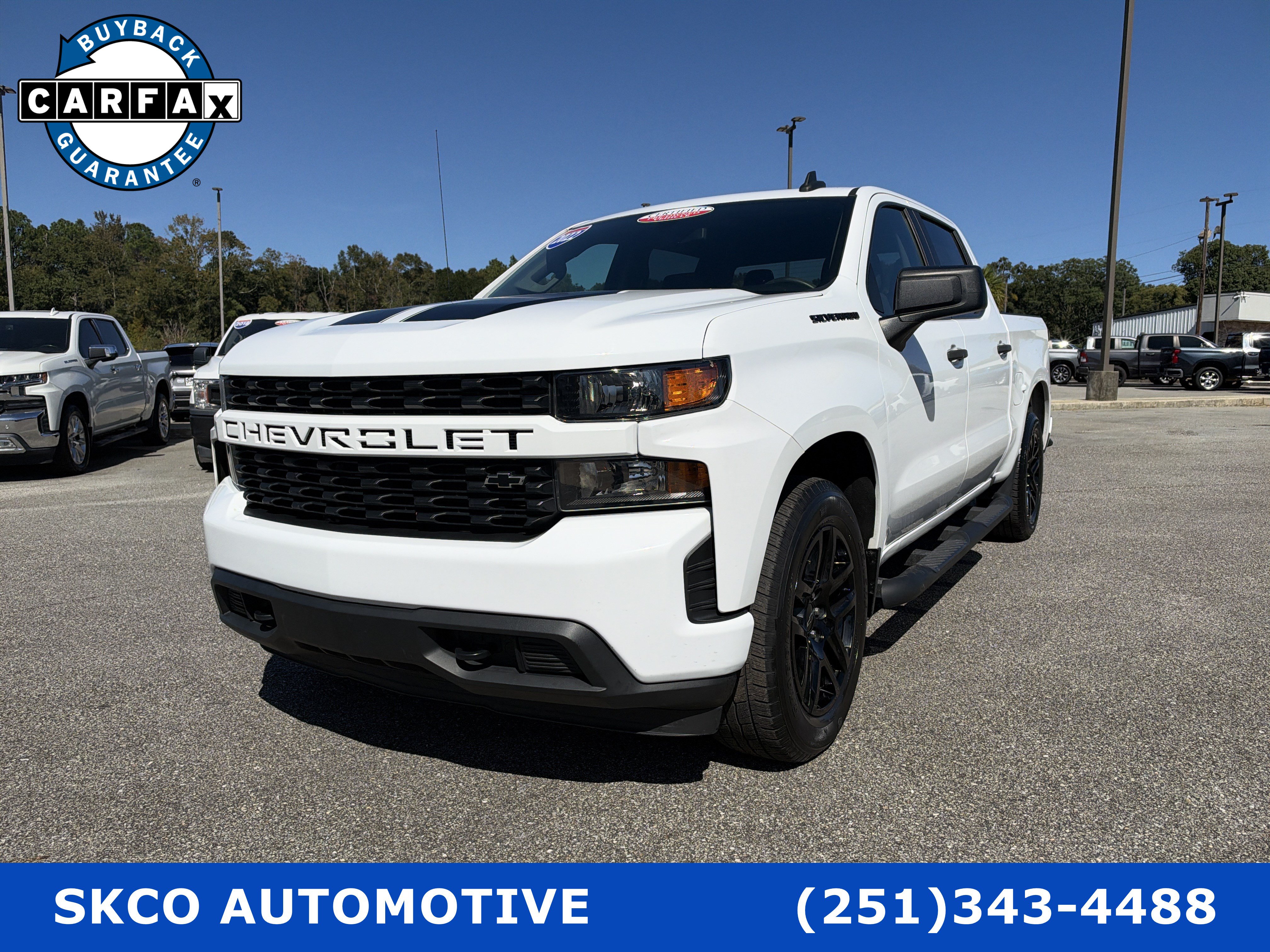 Used 2022 Chevrolet Silverado 1500 Custom w/ Rally Edition