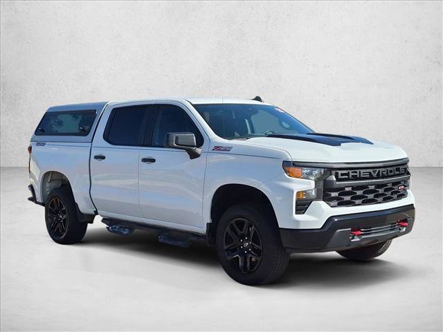 Used 2022 Chevrolet Silverado 1500 Custom Trail Boss w/ LPO, Dark Essentials Package AWD/4WD image 3