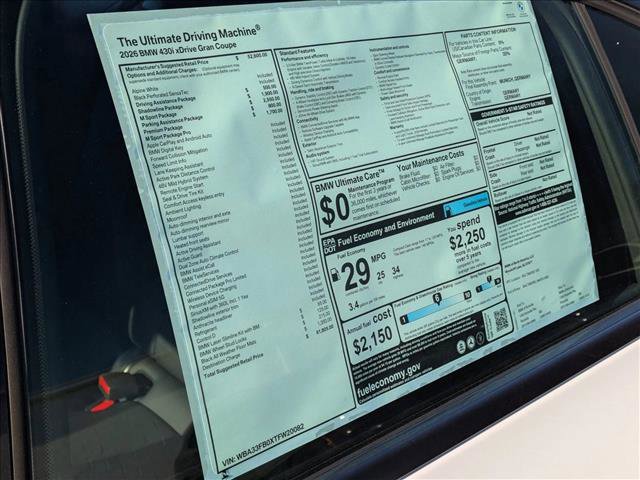 New 2026 BMW 430i xDrive w/ M Sport Package image 19