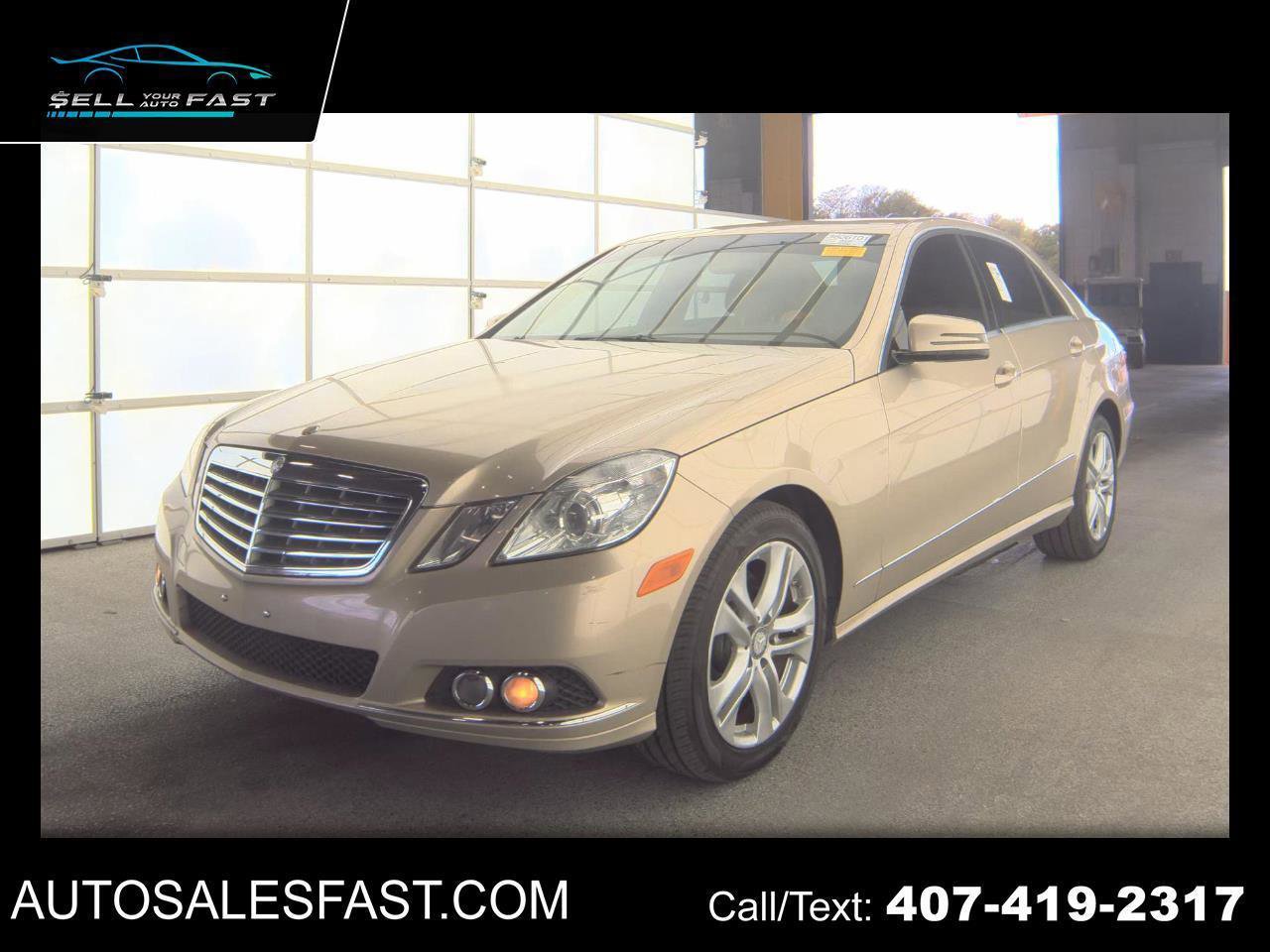 Used 2010 Mercedes-Benz E 350 4MATIC Sedan