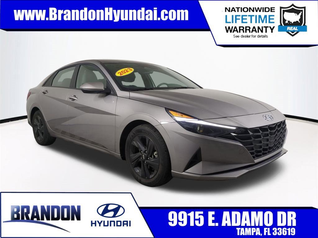 Certified 2023 Hyundai Elantra Blue