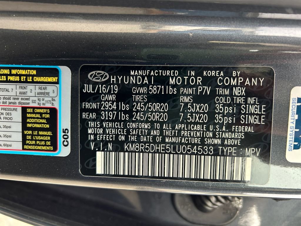 Used 2020 Hyundai Palisade Limited image 34