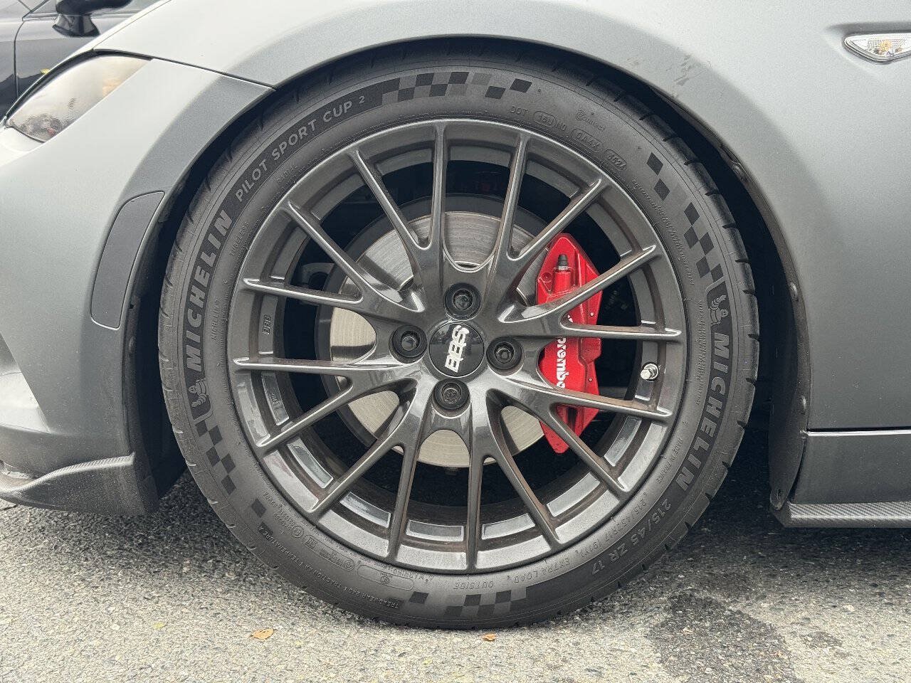 Used 2017 MAZDA MX-5 Miata Club w/ Brembo/BBS Package RWD image 2