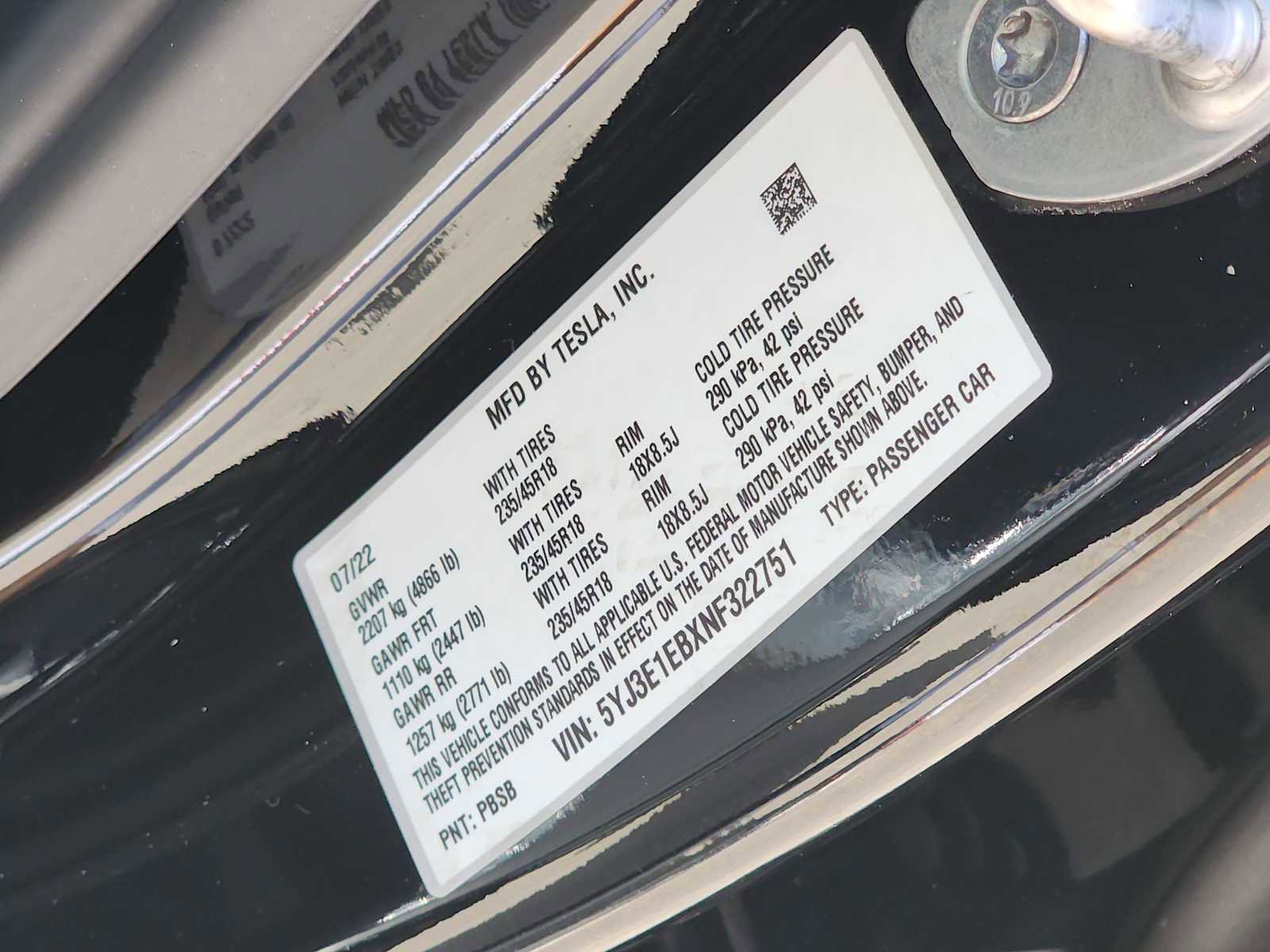 Used 2022 Tesla Model 3 Long Range image 22