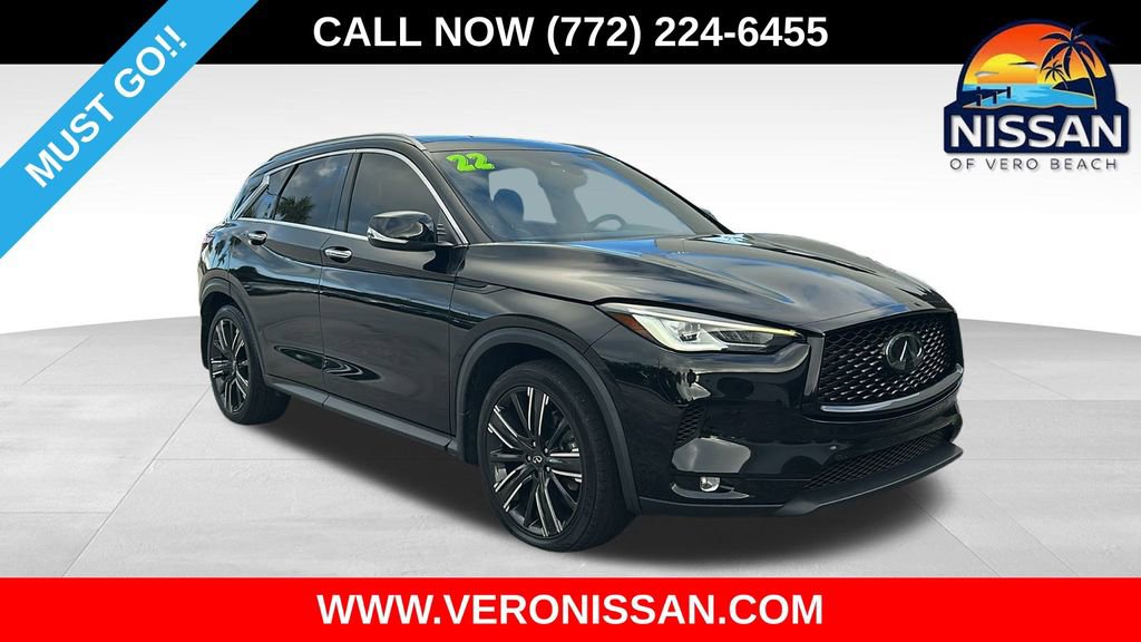 Used 2022 INFINITI QX50 Luxe w/ Appearance Package