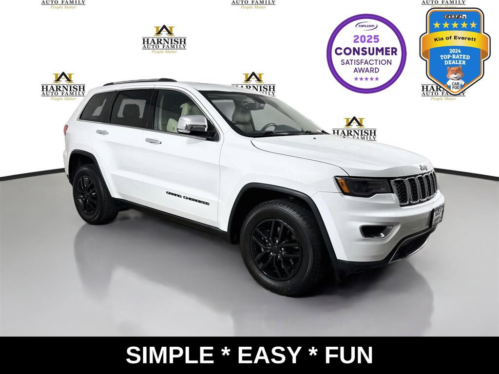 Used 2017 Jeep Grand Cherokee Limited w/ Luxury Group II