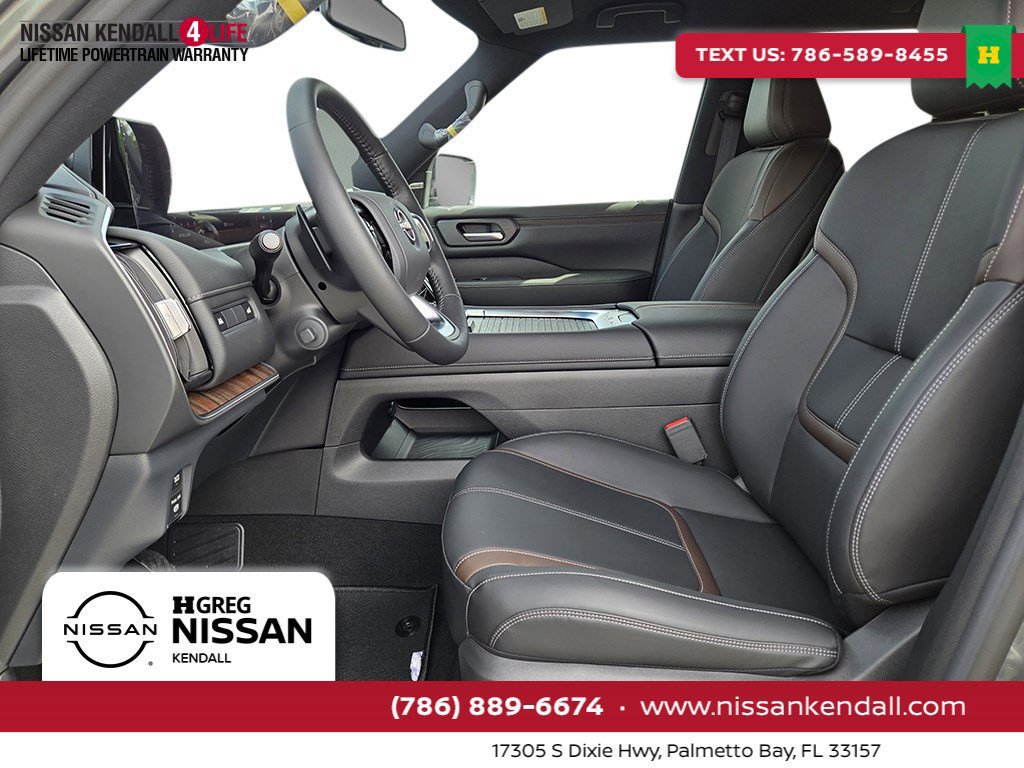 New 2026 Nissan Armada SL w/ Captain's Chari Seat Package RWD image 11