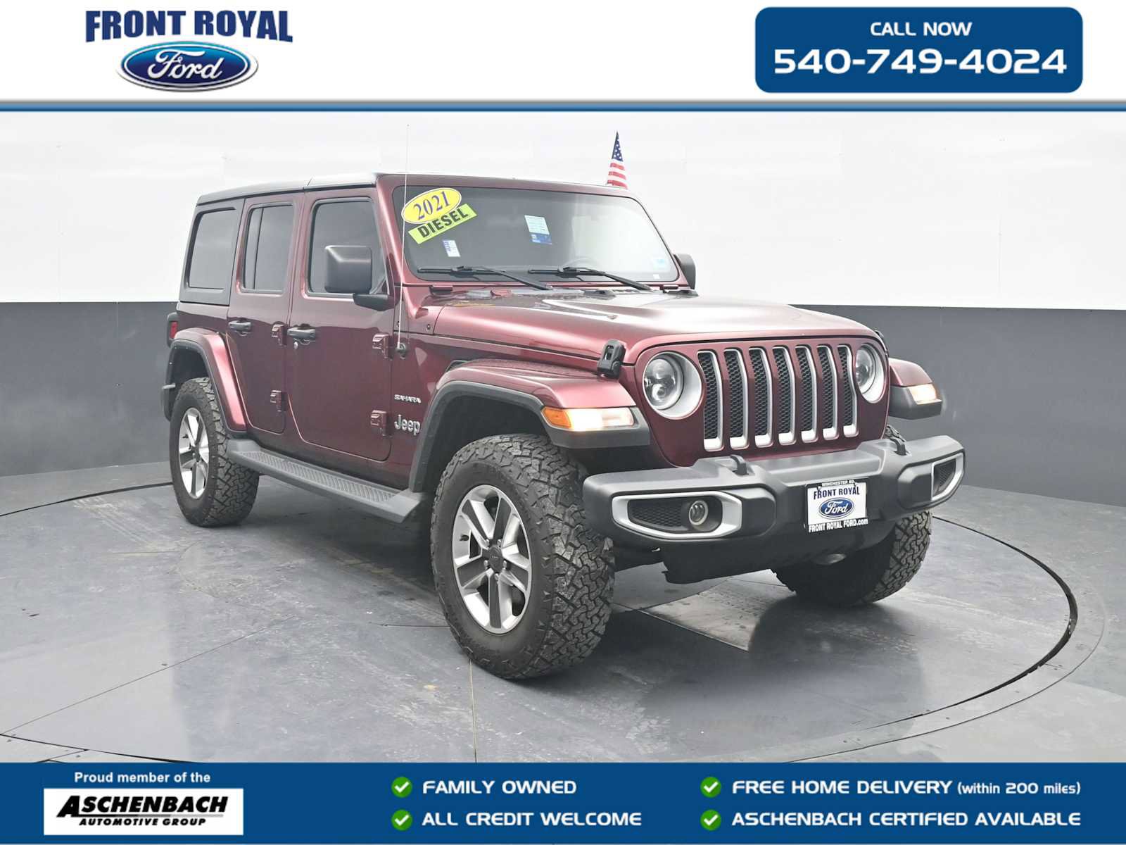 Used 2021 Jeep Wrangler Unlimited Sahara w/ Cold Weather Group