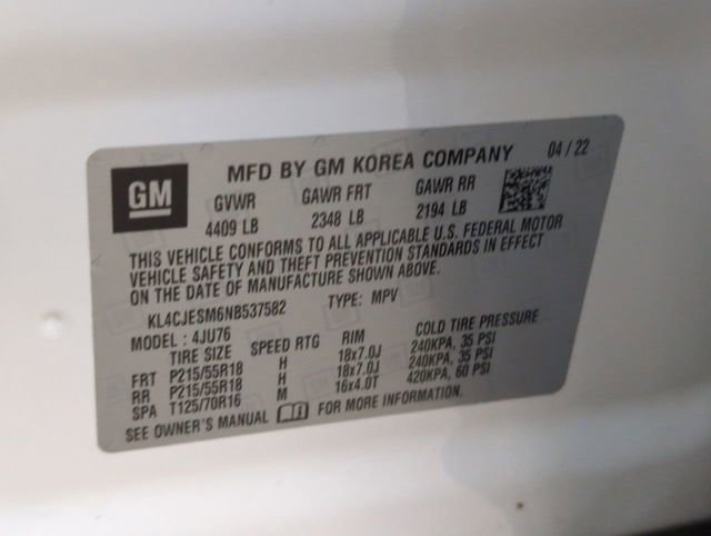 Certified 2022 Buick Encore Preferred image 31