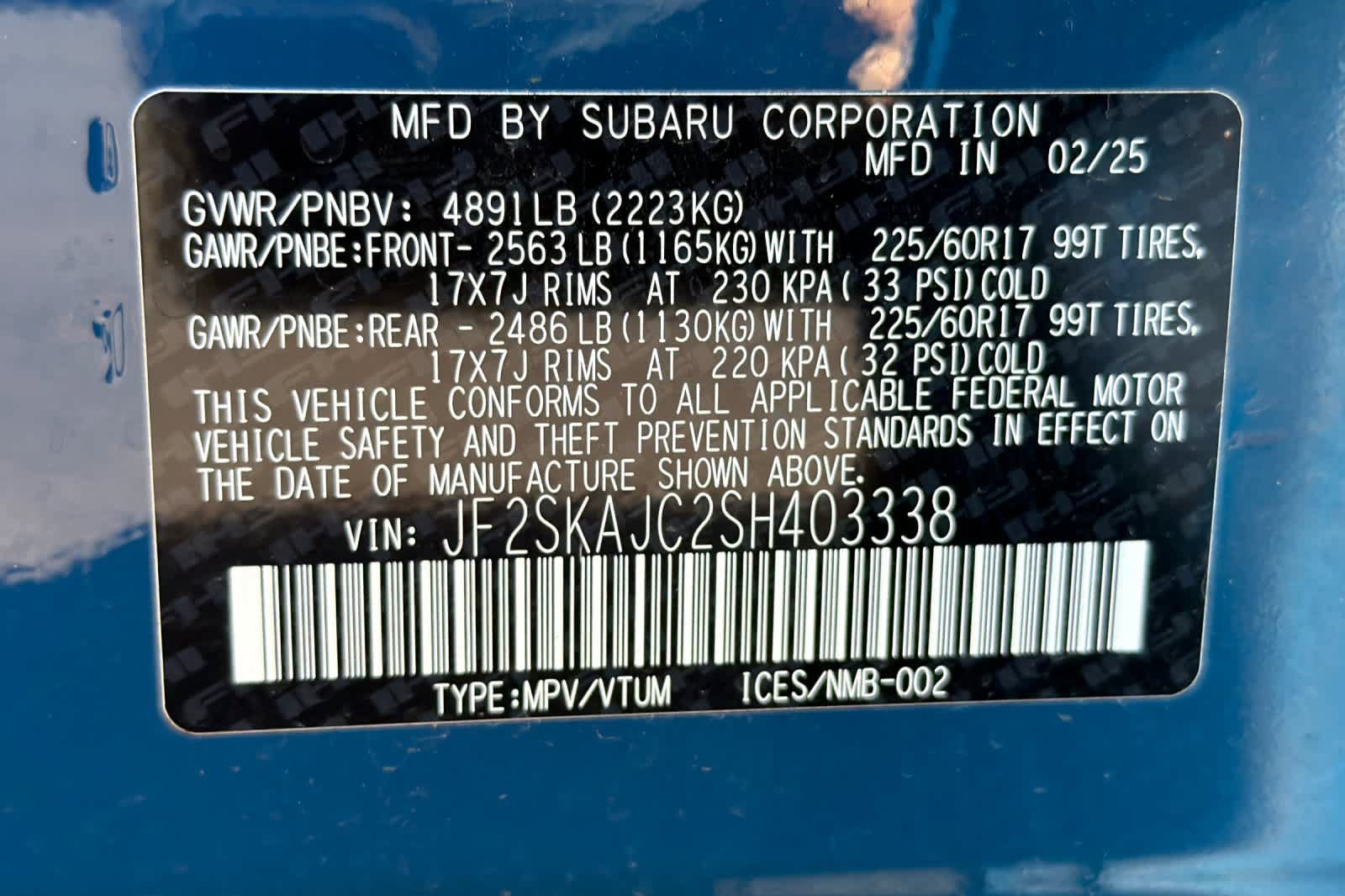 Used 2025 Subaru Forester Wilderness AWD/4WD image 29