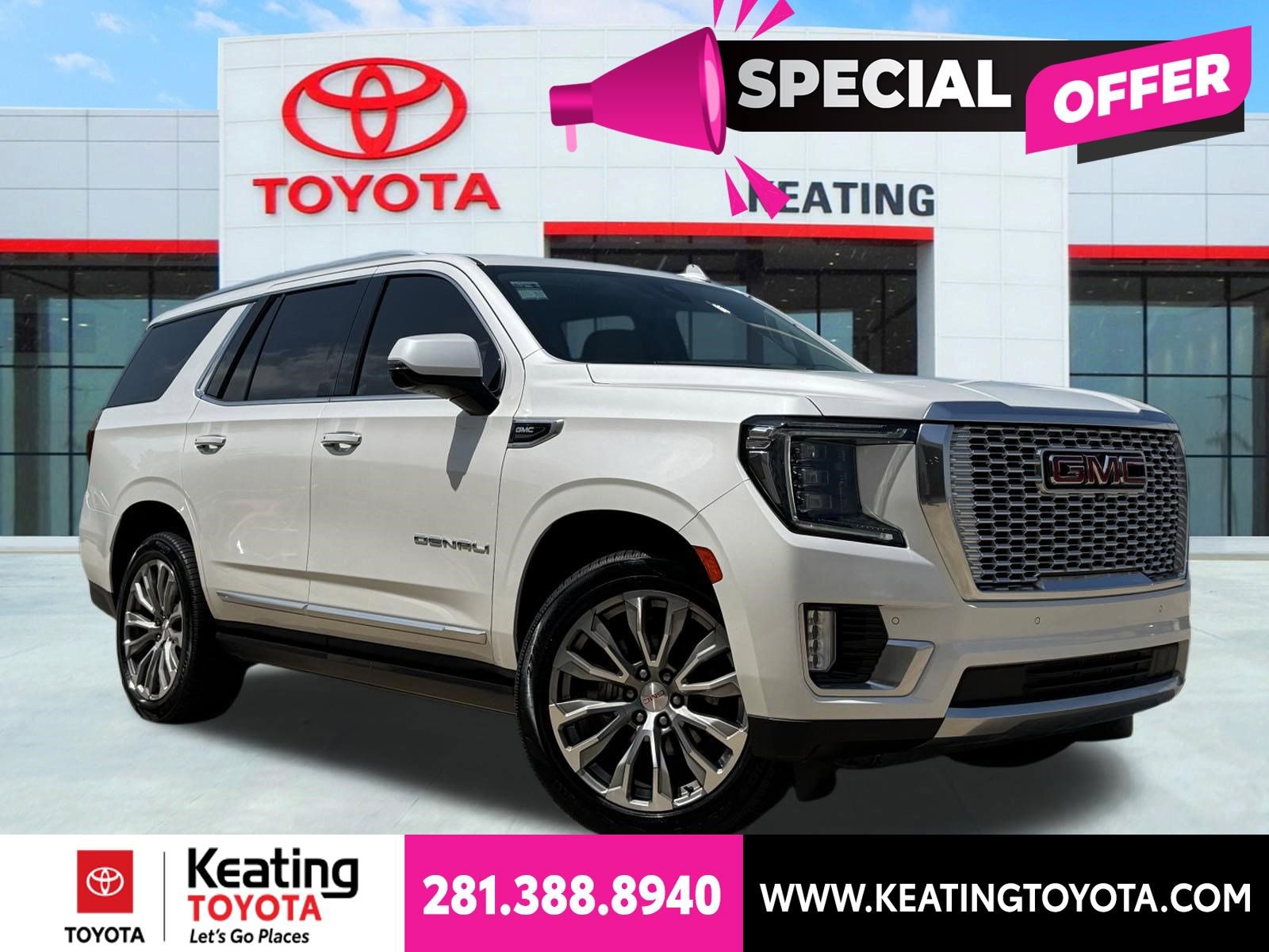 Used 2021 GMC Yukon Denali w/ Denali Premium Package AWD/4WD 360° Tour