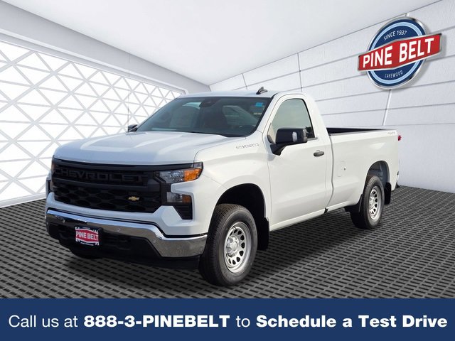 New 2025 Chevrolet Silverado 1500 W/T w/ WT Safety Package