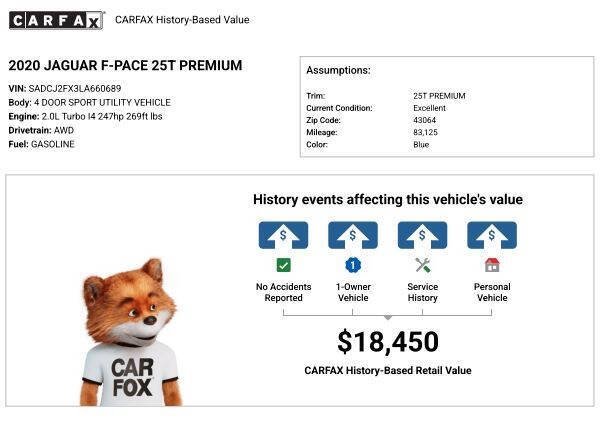 Used 2020 Jaguar F-PACE Premium AWD/4WD image 18