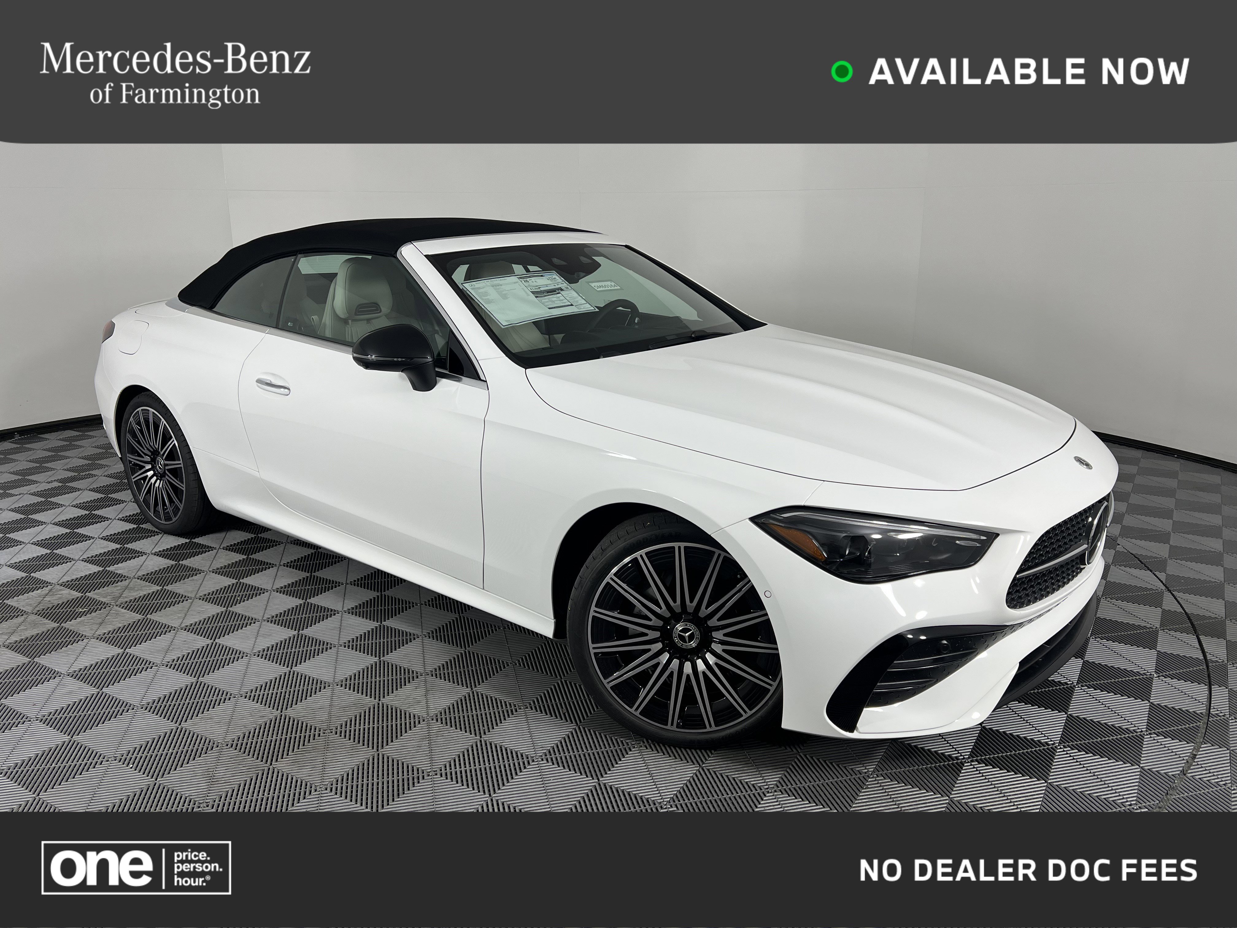 New 2026 Mercedes-Benz CLE 300 4MATIC Cabriolet image 1