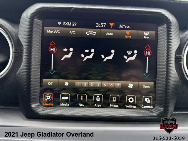 Used 2021 Jeep Gladiator Overland w/ Popular Equipment Package image 14