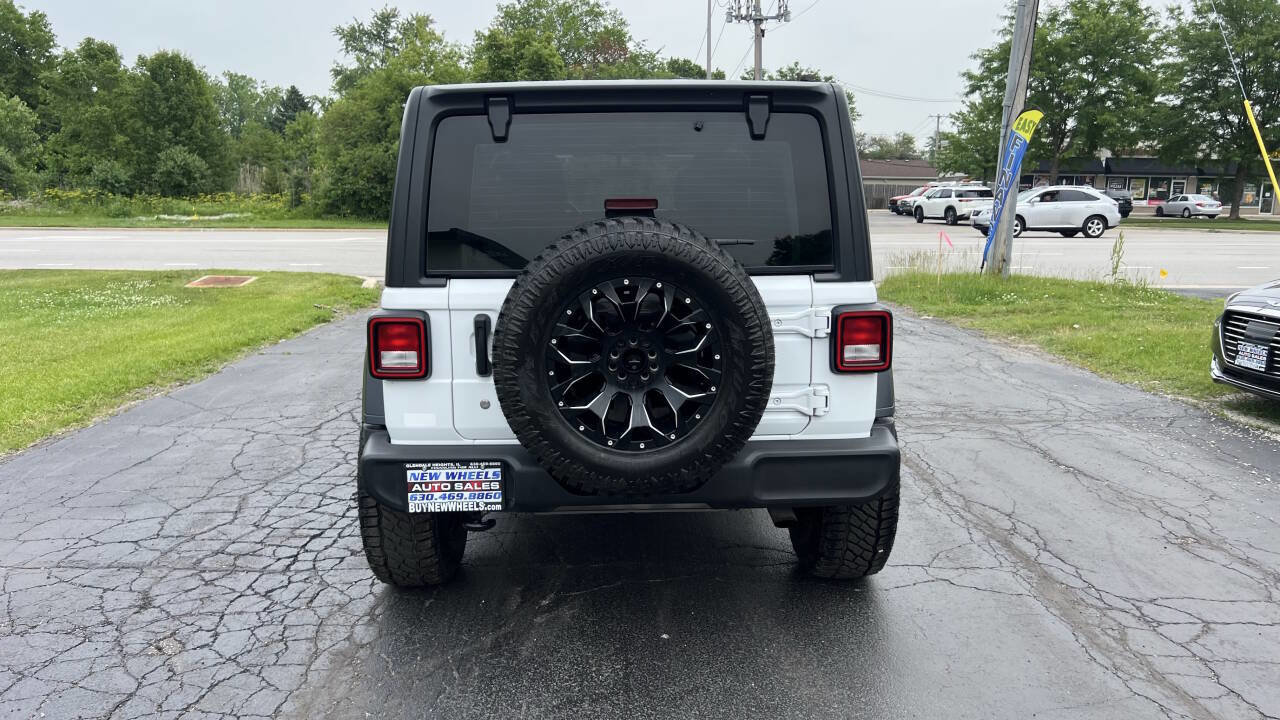 Used 2018 Jeep Wrangler Unlimited Sport image 4