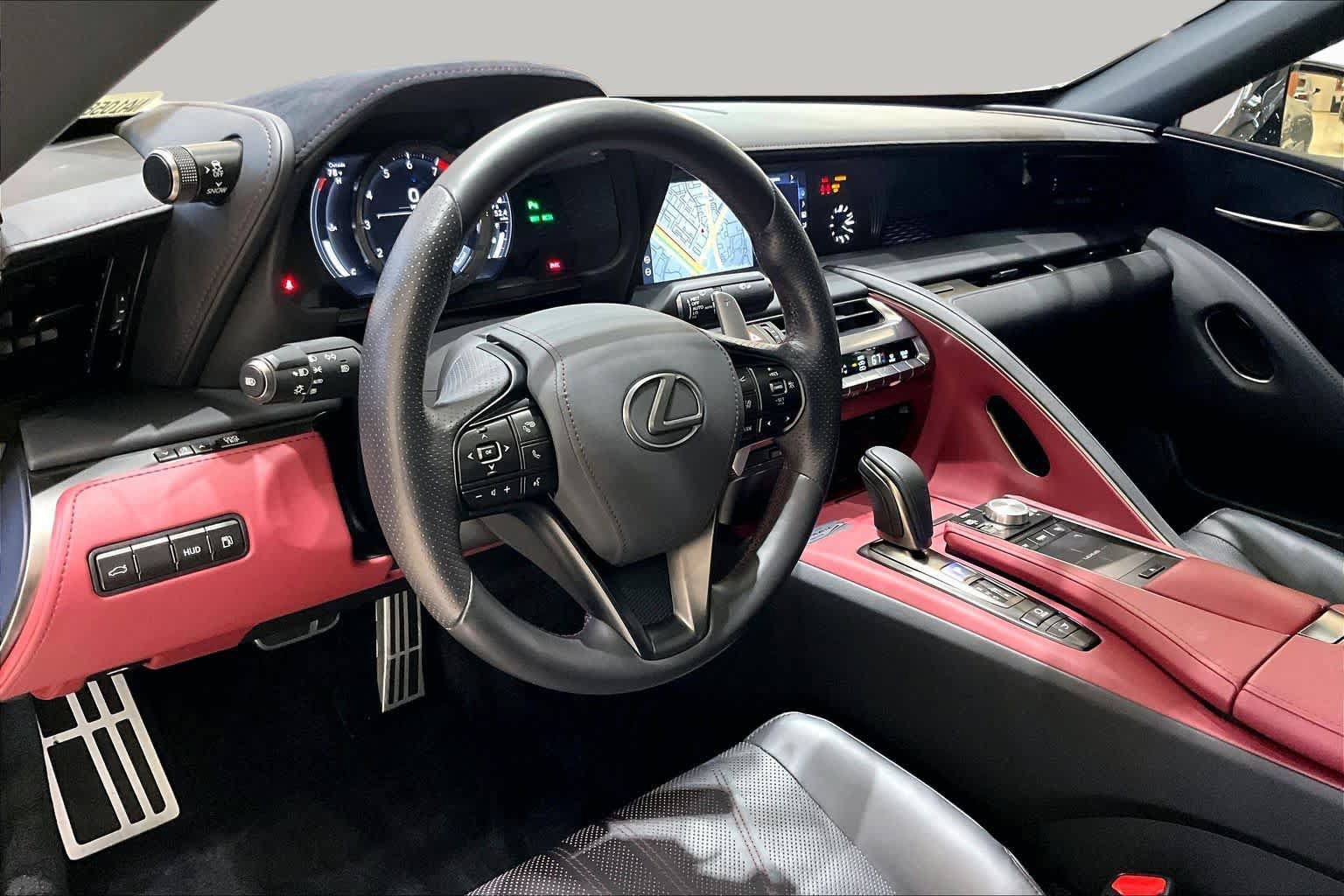 Certified 2022 Lexus LC 500 Coupe w/ Inspiration Series RWD image 16