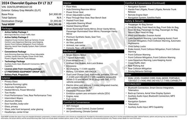 Used 2024 Chevrolet Equinox EV LT FWD image 34