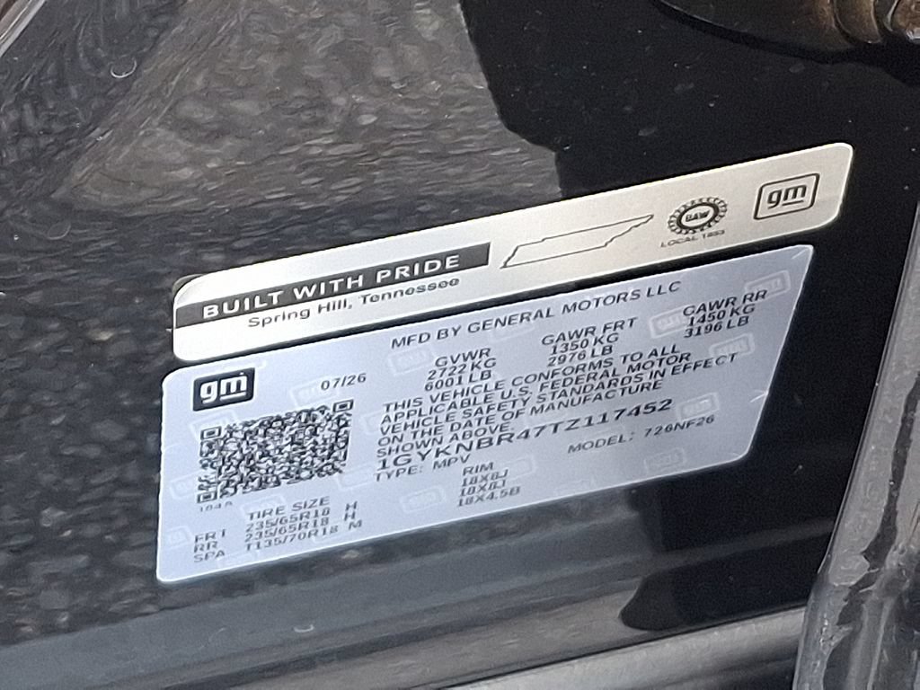 New 2026 Cadillac XT5 Luxury w/ LPO, Floor Liner Package AWD/4WD image 10