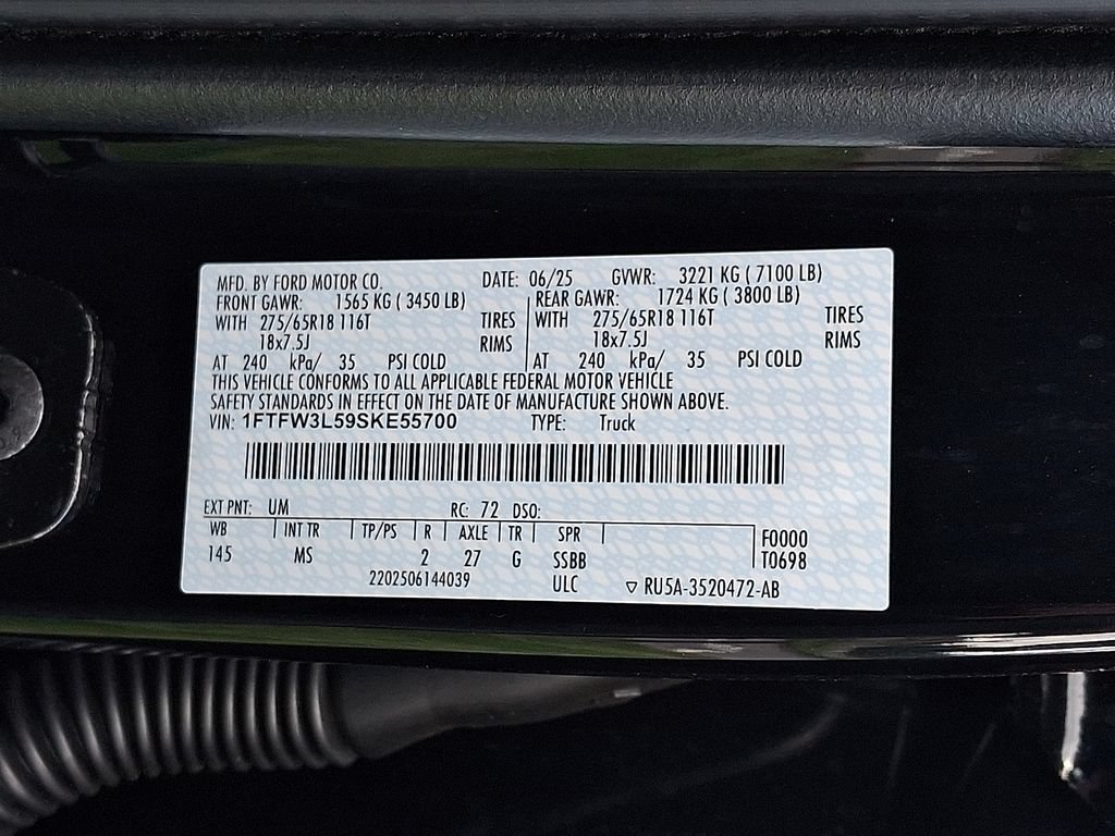 Used 2025 Ford F150 XLT w/ Equipment Group 301A Standard AWD/4WD image 27