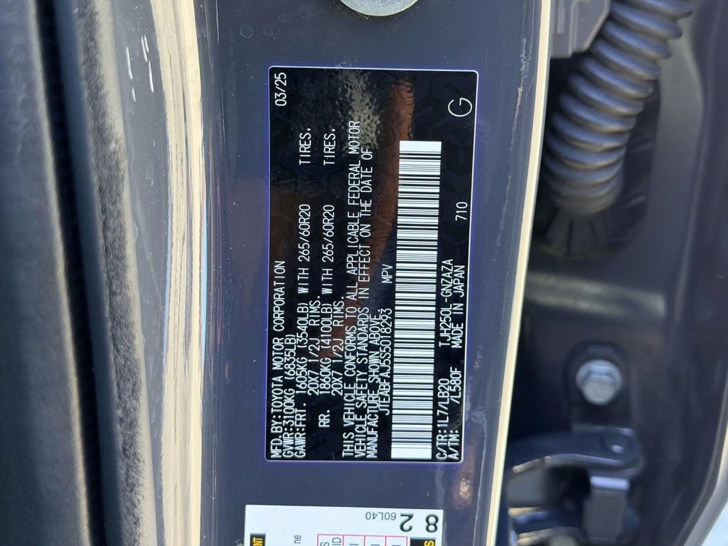 Used 2025 Toyota Land Cruiser w/ Premium Package AWD/4WD image 28