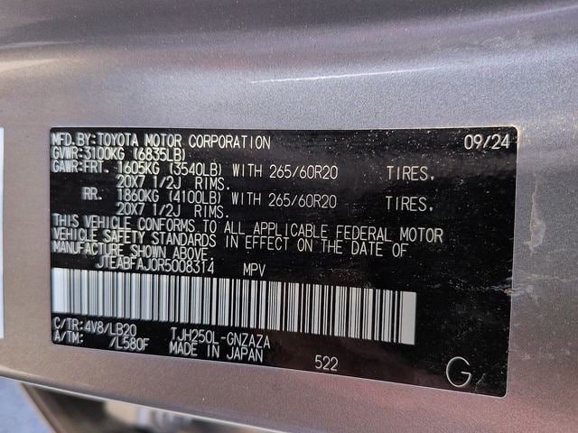Used 2024 Toyota Land Cruiser w/ Premium Package AWD/4WD image 16