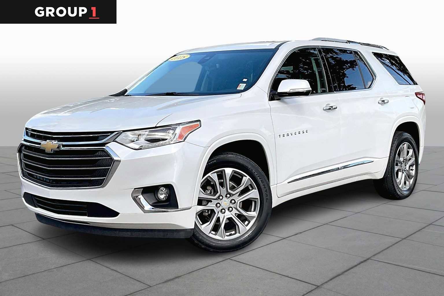 Used 2018 Chevrolet Traverse Premier w/ Driver Confidence II Package