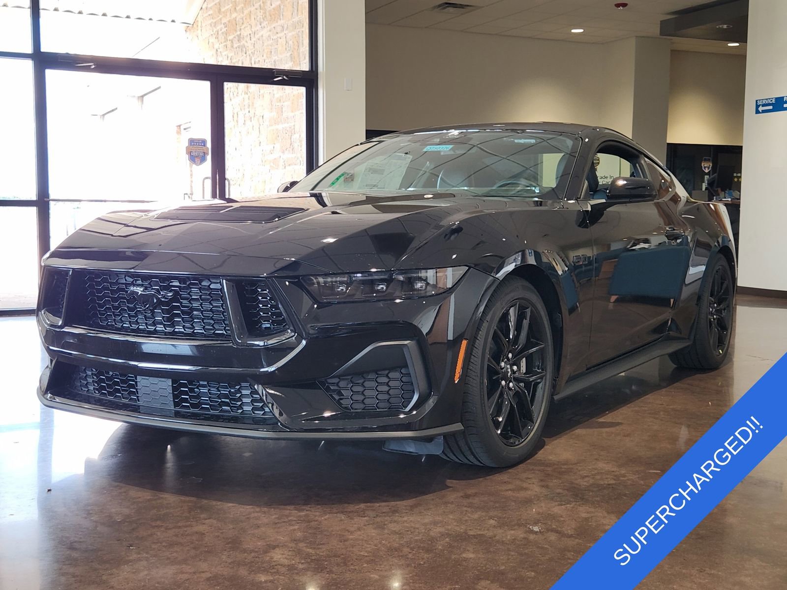 New 2025 Ford Mustang GT Premium w/ Mustang Nite Pony Package image 2