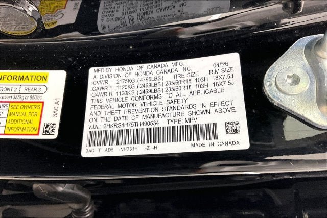 Certified 2026 Honda CR-V EX-L image 33