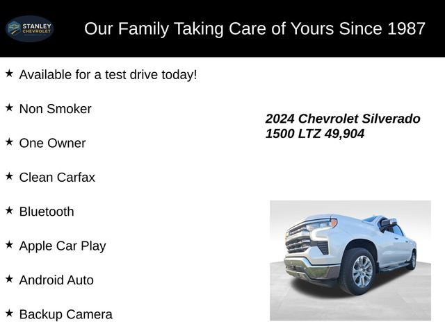 Used 2024 Chevrolet Silverado 1500 LTZ w/ LTZ Convenience Package II image 9