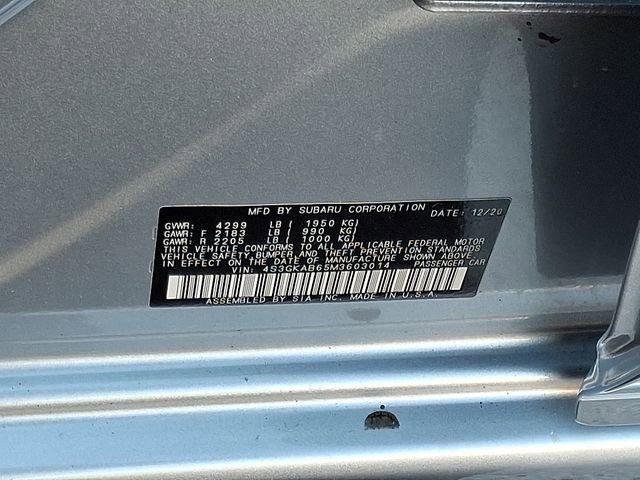 Used 2021 Subaru Impreza 2.0i image 24