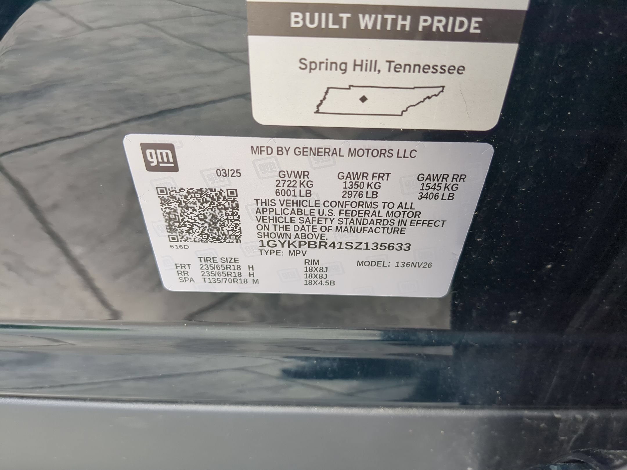 Used 2025 Cadillac XT6 Luxury w/ LPO, Floor Liner Package AWD/4WD image 31
