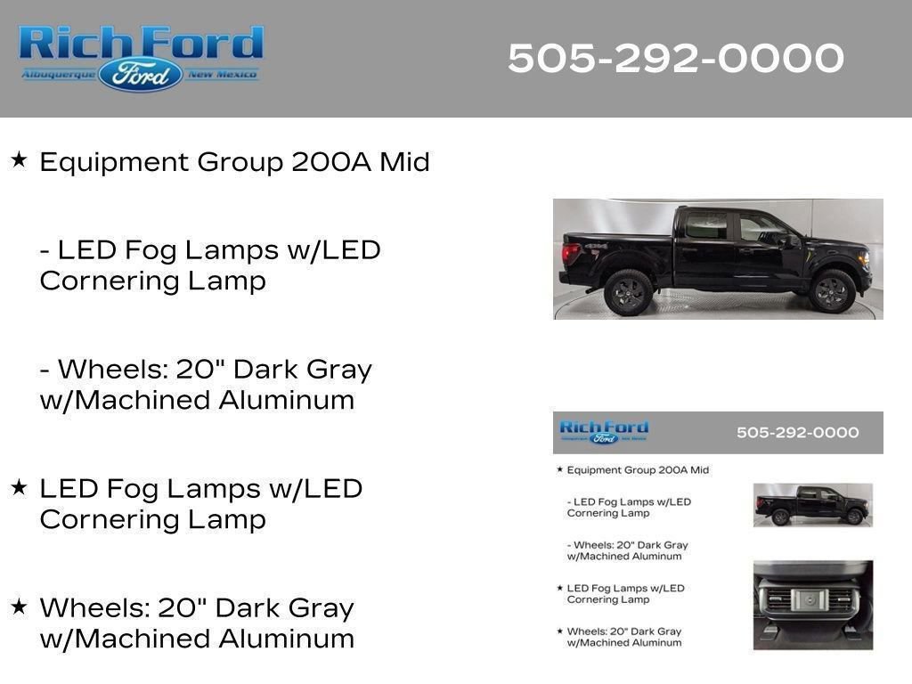 Certified 2025 Ford F150 STX w/ Equipment Group 200A AWD/4WD image 21