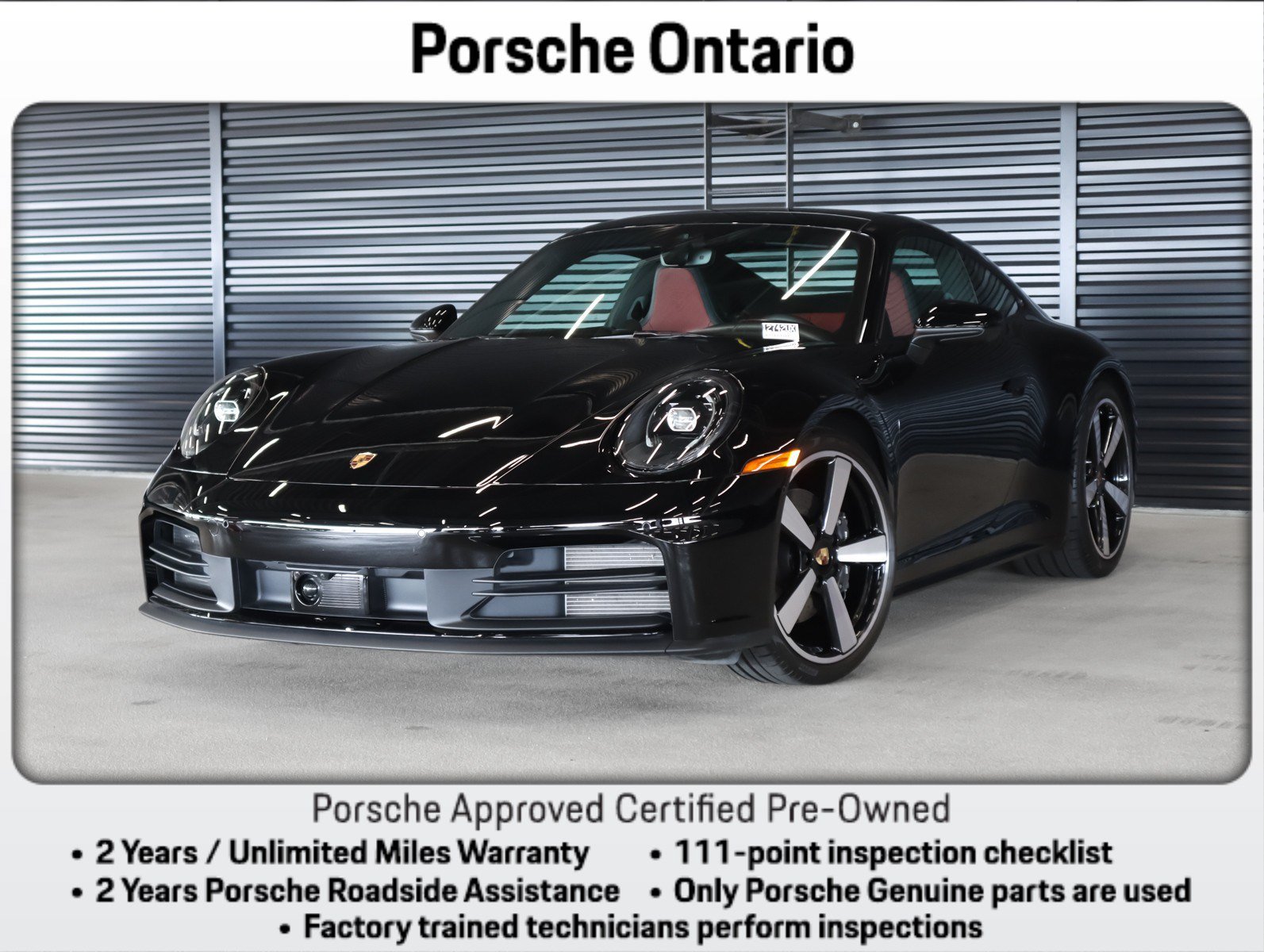 Certified 2025 Porsche 911 Carrera RWD image 1