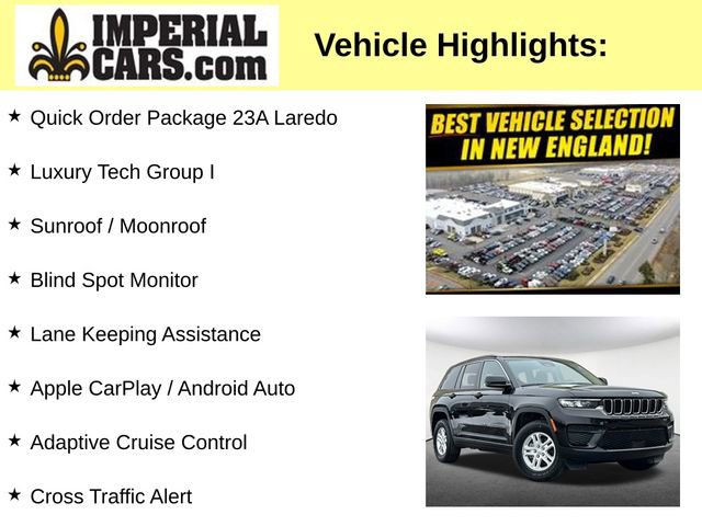 Used 2023 Jeep Grand Cherokee Laredo w/ Luxury Tech Group I image 7