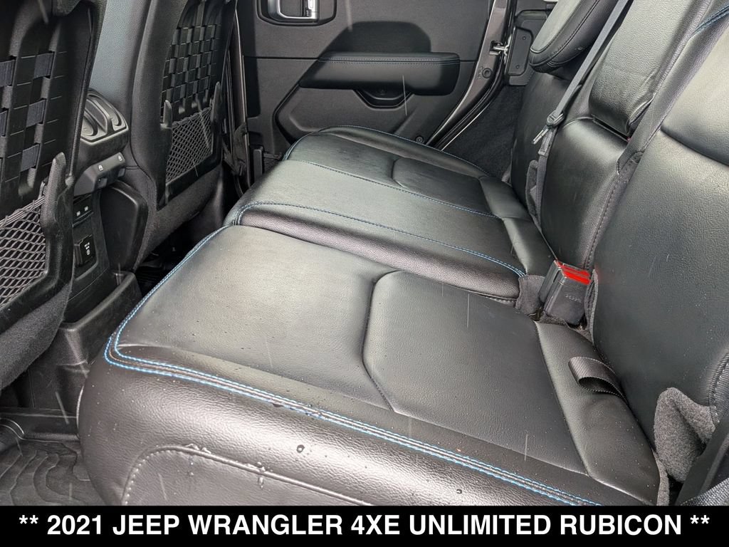 Used 2021 Jeep Wrangler Unlimited Rubicon 4xe w/ Steel Bumper Group AWD/4WD image 3