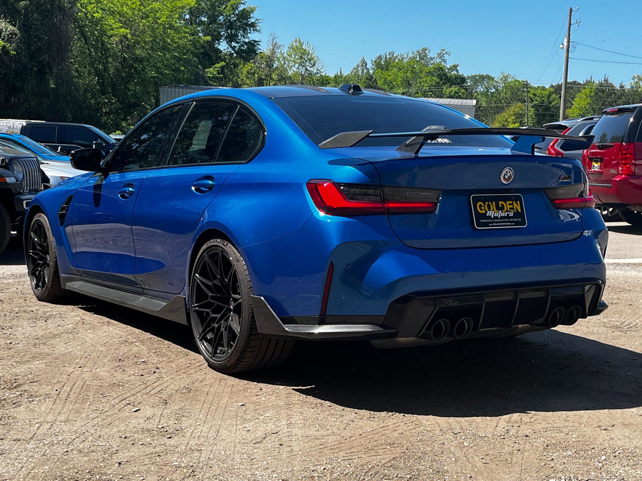 Used 2024 BMW M3 Competition w/ M Carbon Exterior Package image 11